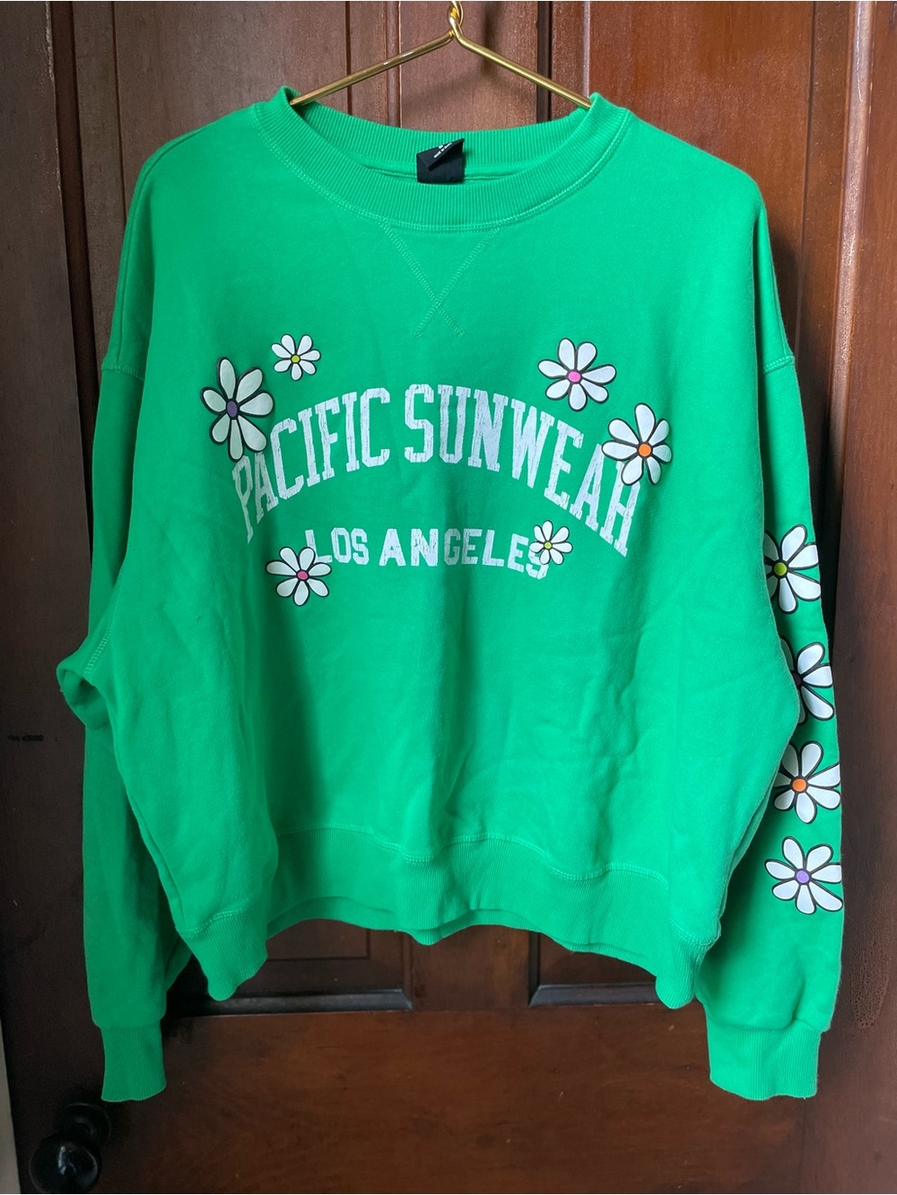 PacSun women's medium green sweatshirt